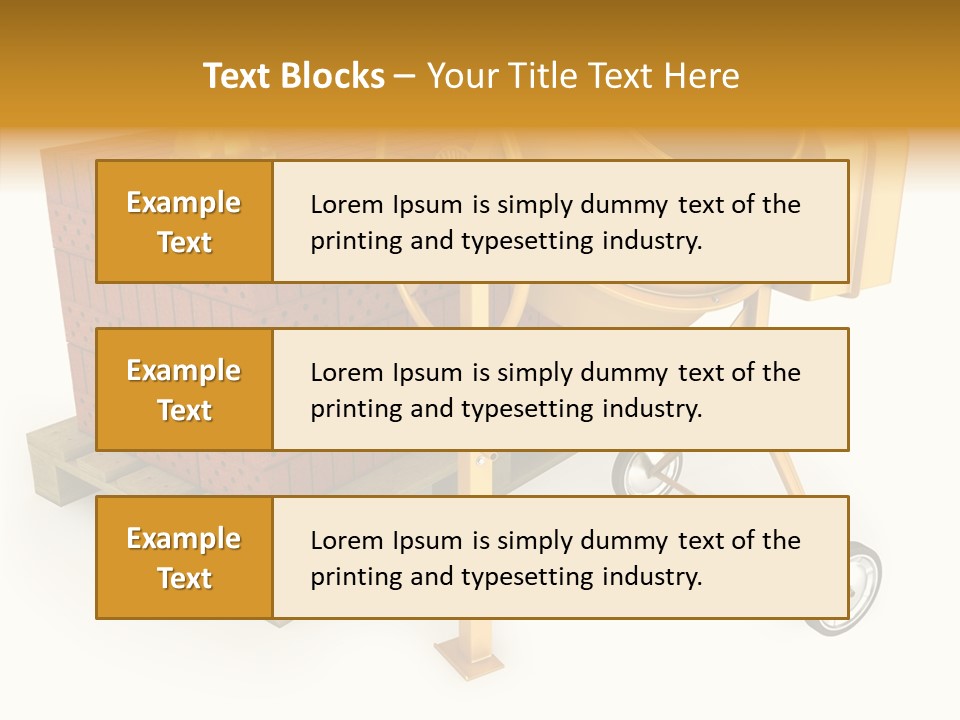 Industrial Stack Development PowerPoint Template