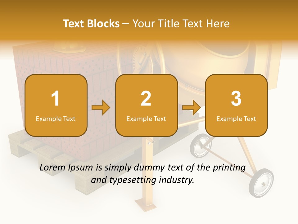 Industrial Stack Development PowerPoint Template