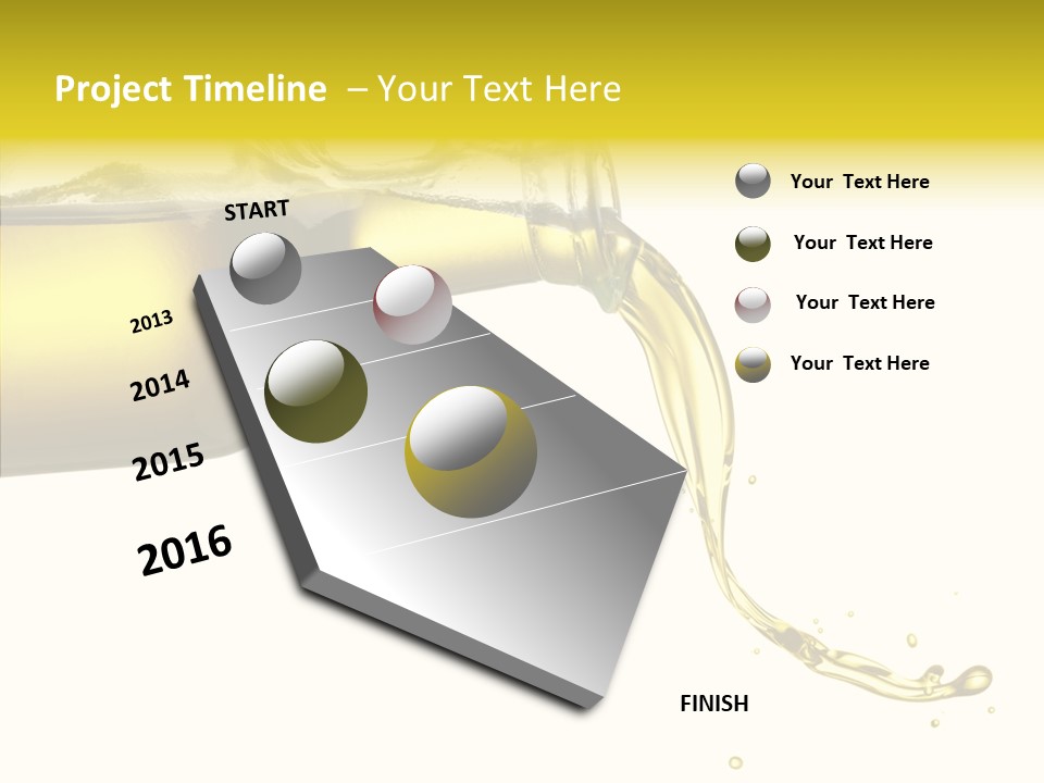 Isolated Oil Ingredient PowerPoint Template