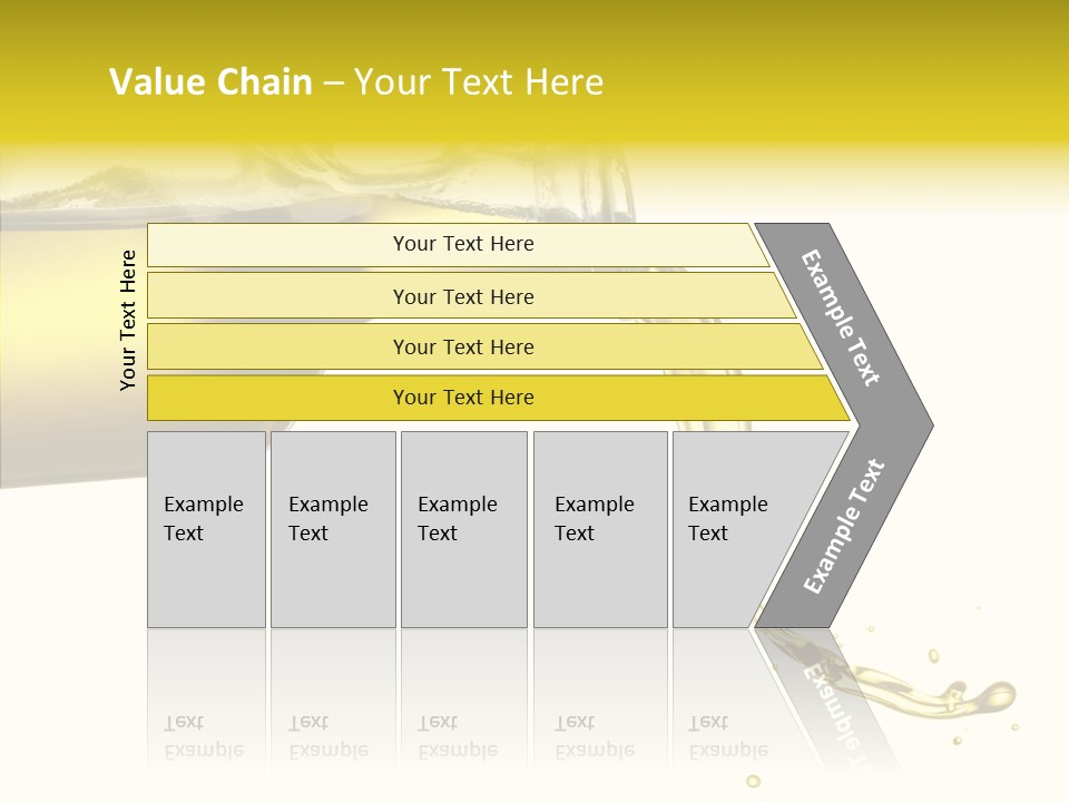 Isolated Oil Ingredient PowerPoint Template