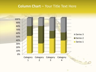 Isolated Oil Ingredient PowerPoint Template