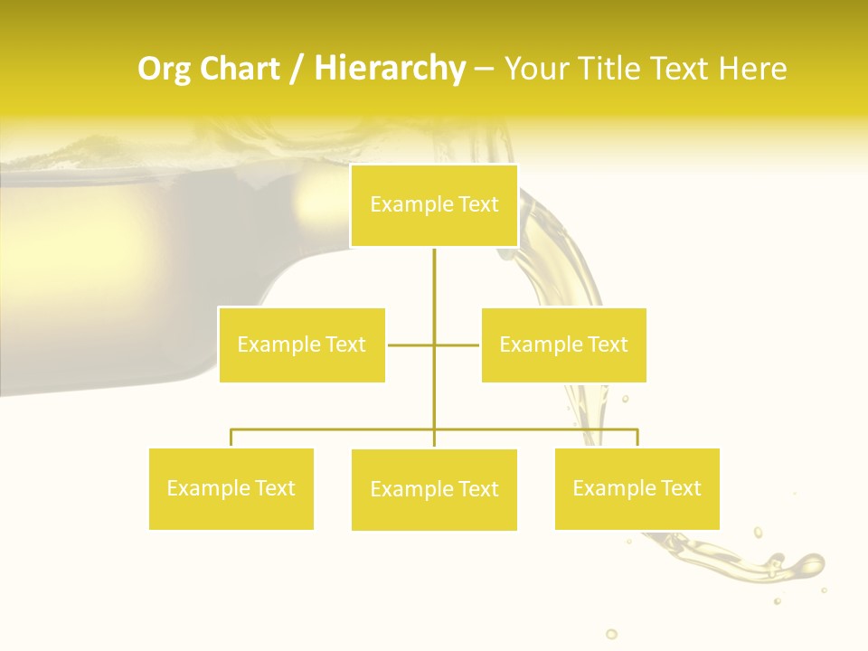 Isolated Oil Ingredient PowerPoint Template