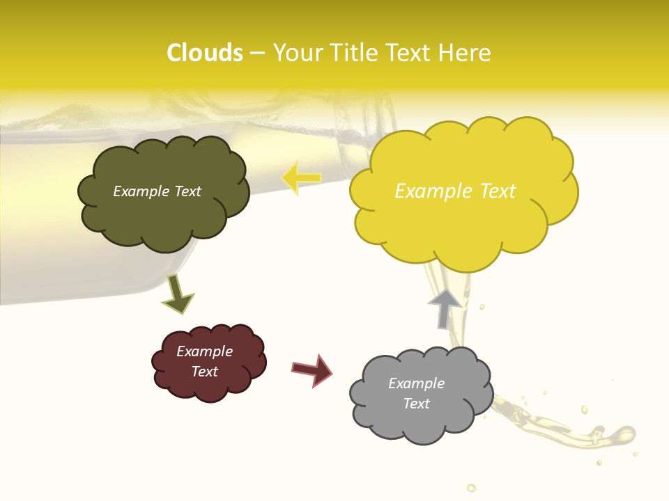 Isolated Oil Ingredient PowerPoint Template