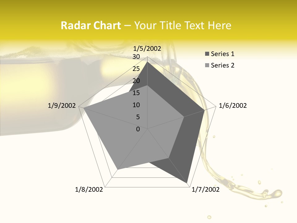 Isolated Oil Ingredient PowerPoint Template