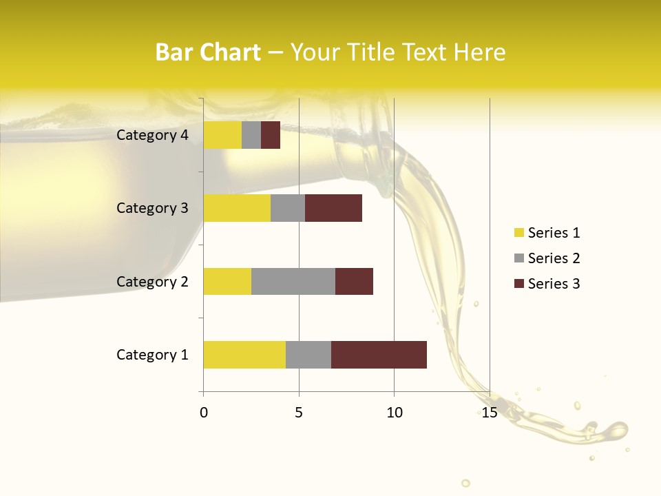 Isolated Oil Ingredient PowerPoint Template