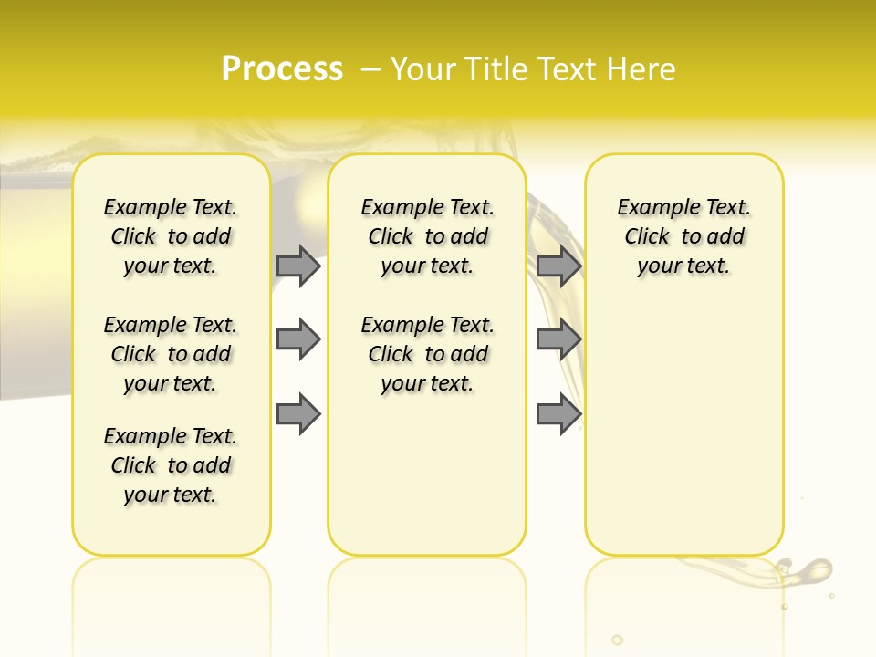 Isolated Oil Ingredient PowerPoint Template