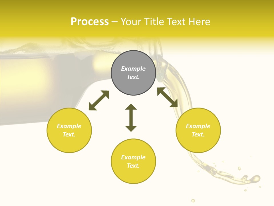 Isolated Oil Ingredient PowerPoint Template