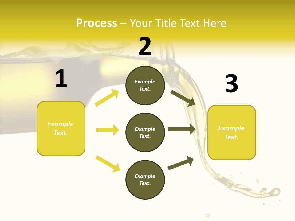 Isolated Oil Ingredient PowerPoint Template