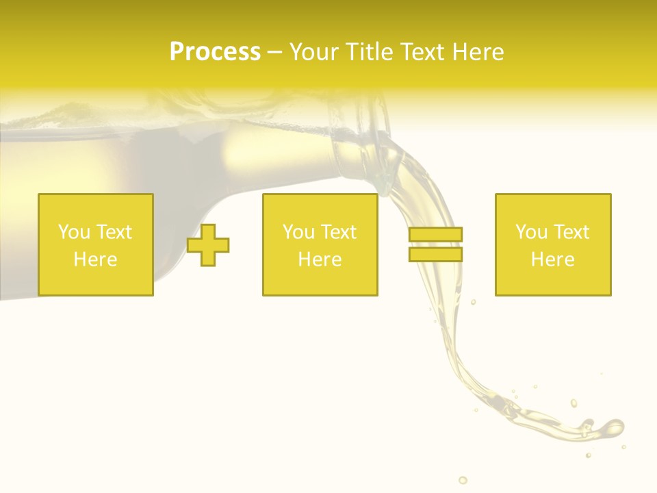 Isolated Oil Ingredient PowerPoint Template