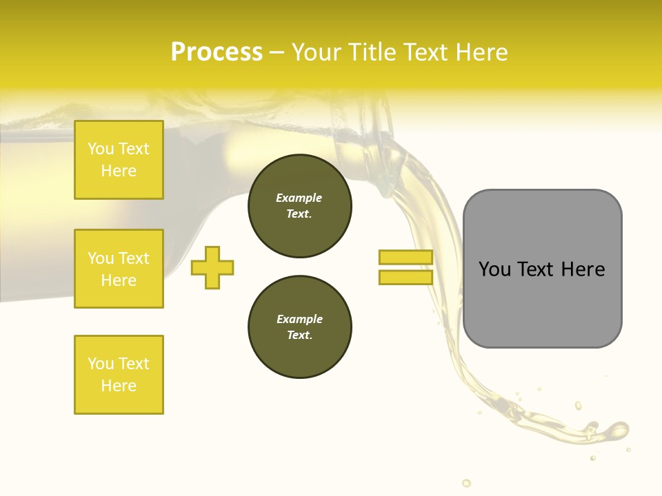 Isolated Oil Ingredient PowerPoint Template