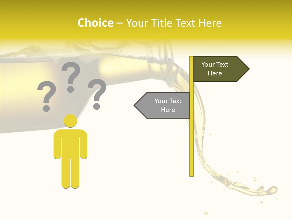 Isolated Oil Ingredient PowerPoint Template