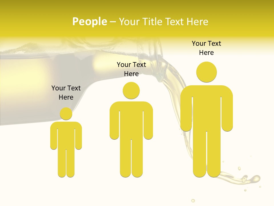 Isolated Oil Ingredient PowerPoint Template