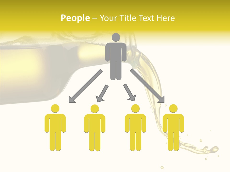 Isolated Oil Ingredient PowerPoint Template