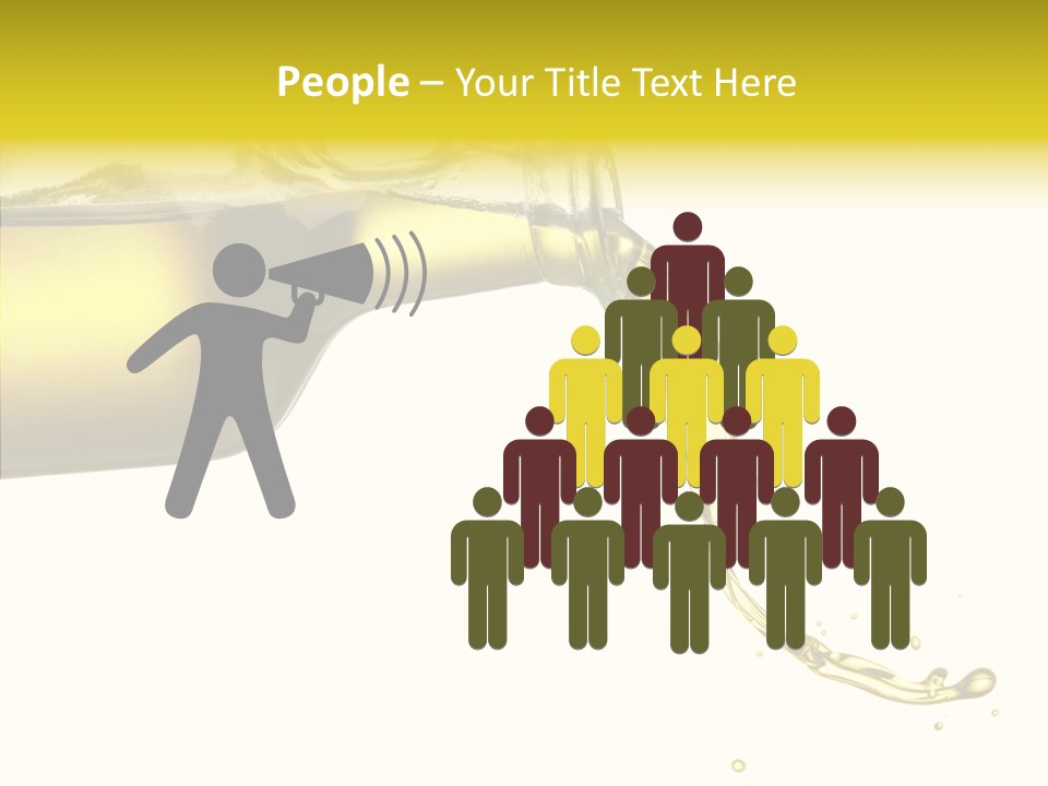 Isolated Oil Ingredient PowerPoint Template