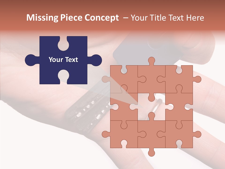 Man Success Door PowerPoint Template