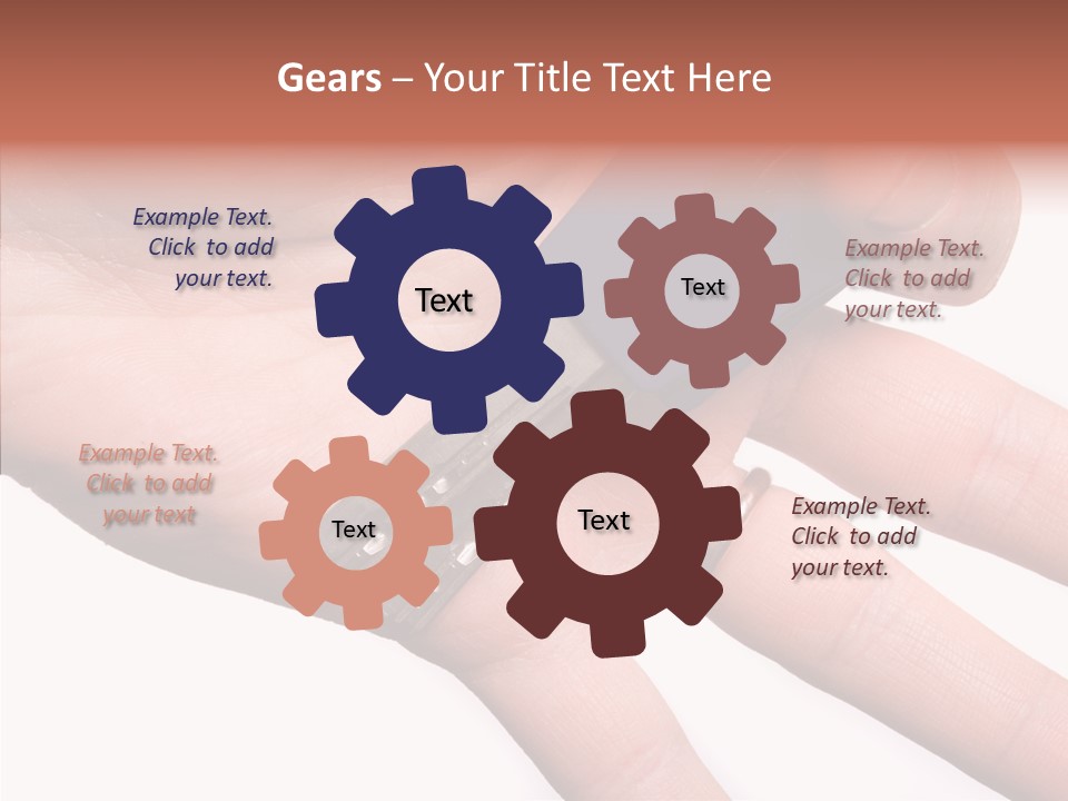 Man Success Door PowerPoint Template