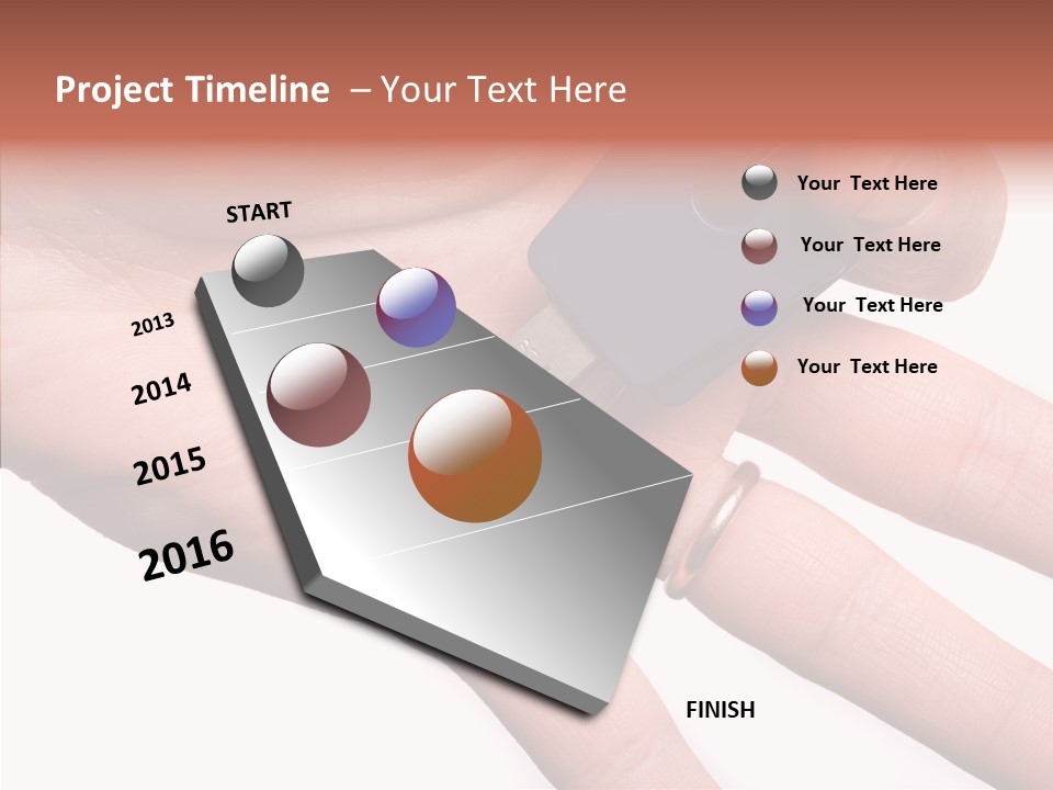 Man Success Door PowerPoint Template