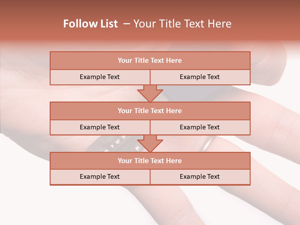 Man Success Door PowerPoint Template