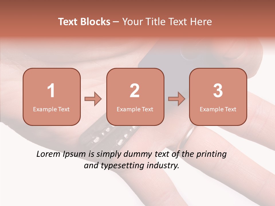 Man Success Door PowerPoint Template