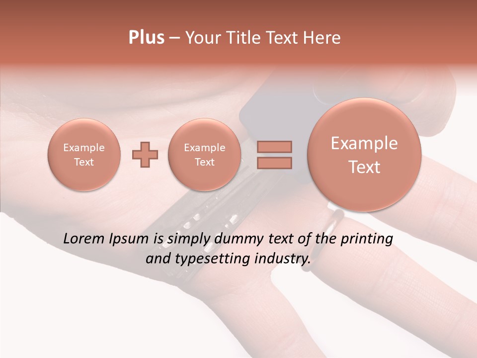 Man Success Door PowerPoint Template