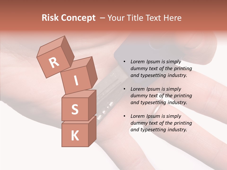 Man Success Door PowerPoint Template