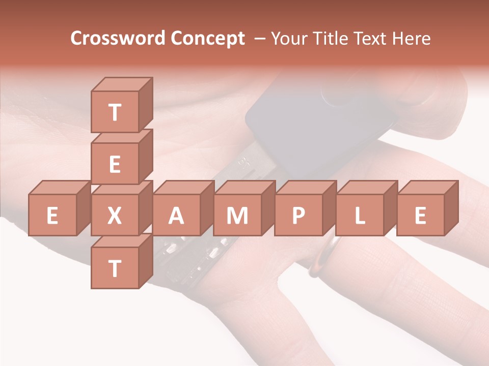 Man Success Door PowerPoint Template