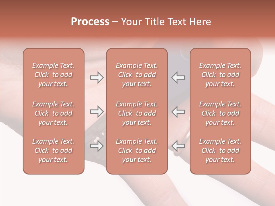 Man Success Door PowerPoint Template