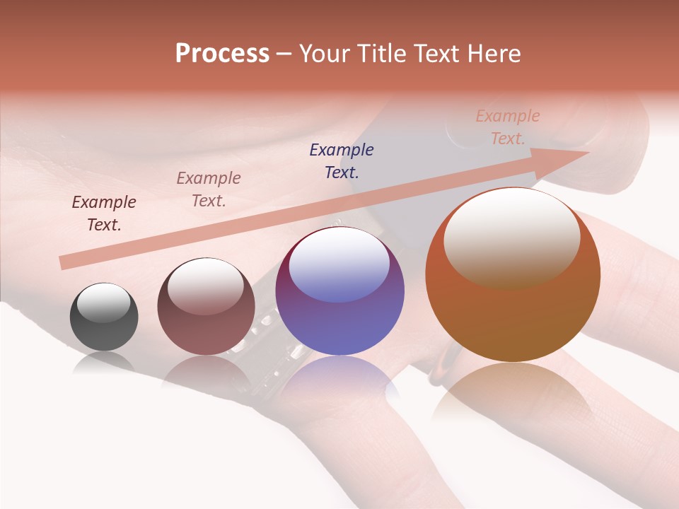 Man Success Door PowerPoint Template