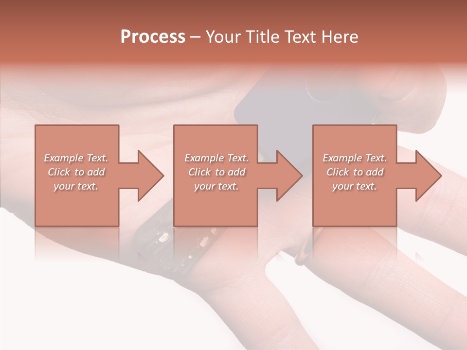 Man Success Door PowerPoint Template
