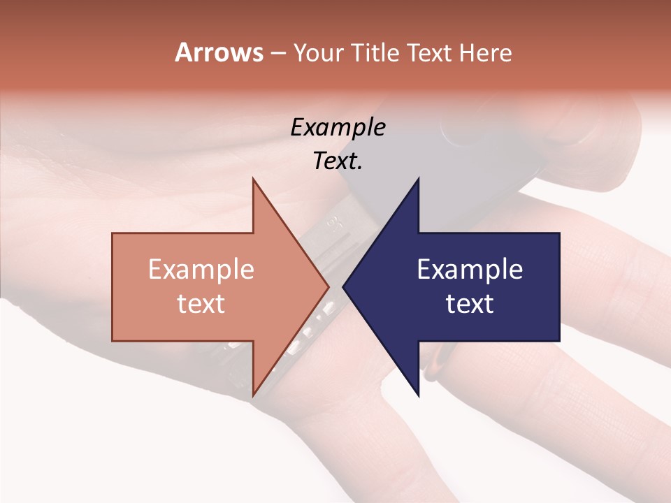 Man Success Door PowerPoint Template