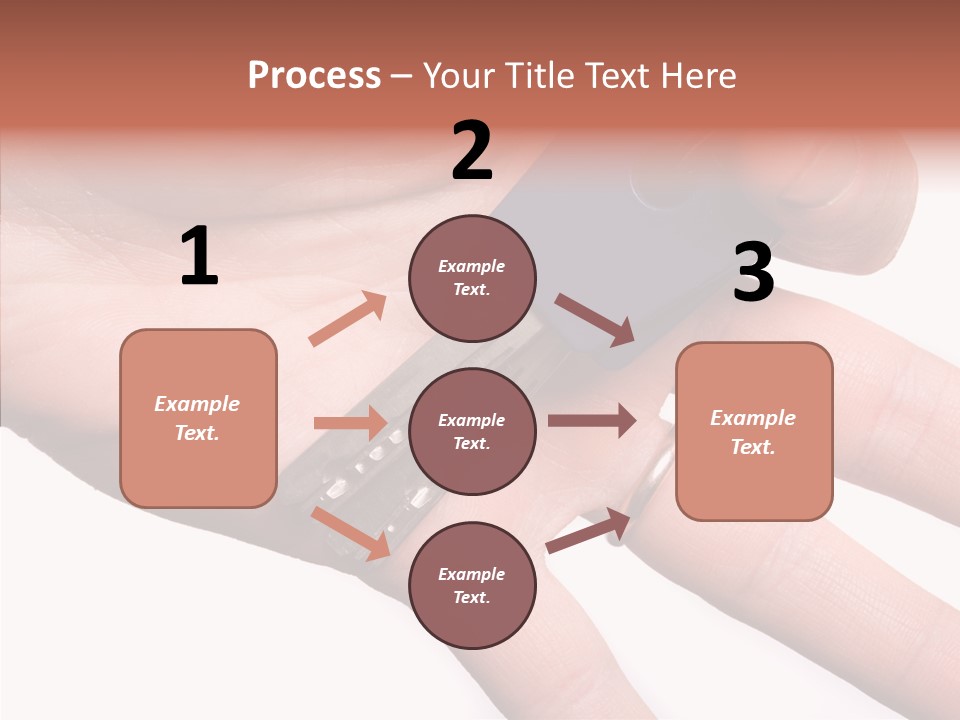 Man Success Door PowerPoint Template