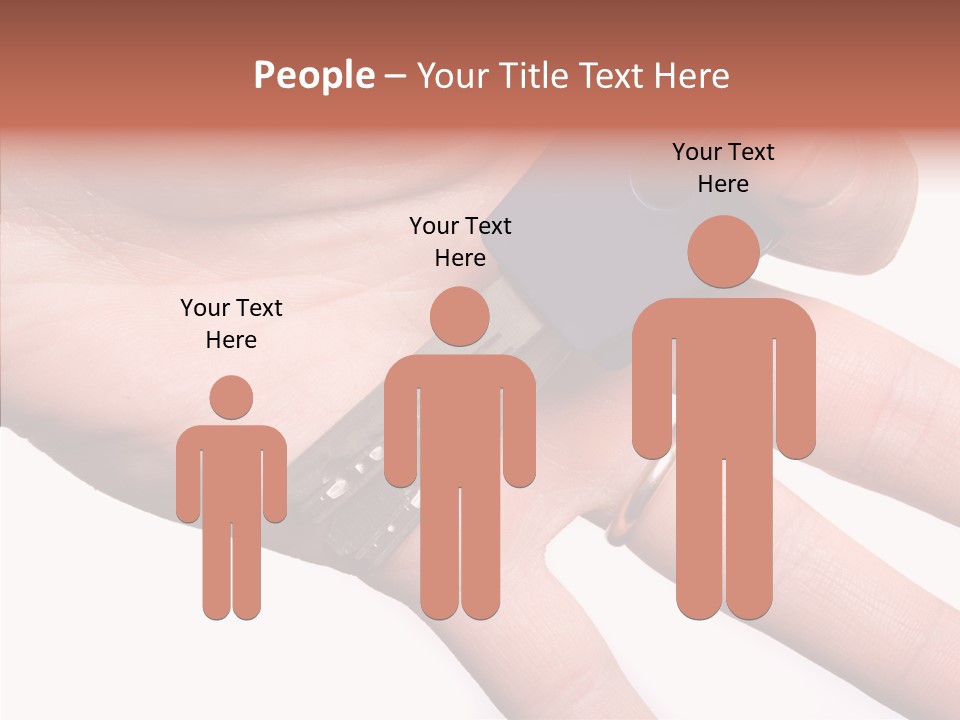 Man Success Door PowerPoint Template