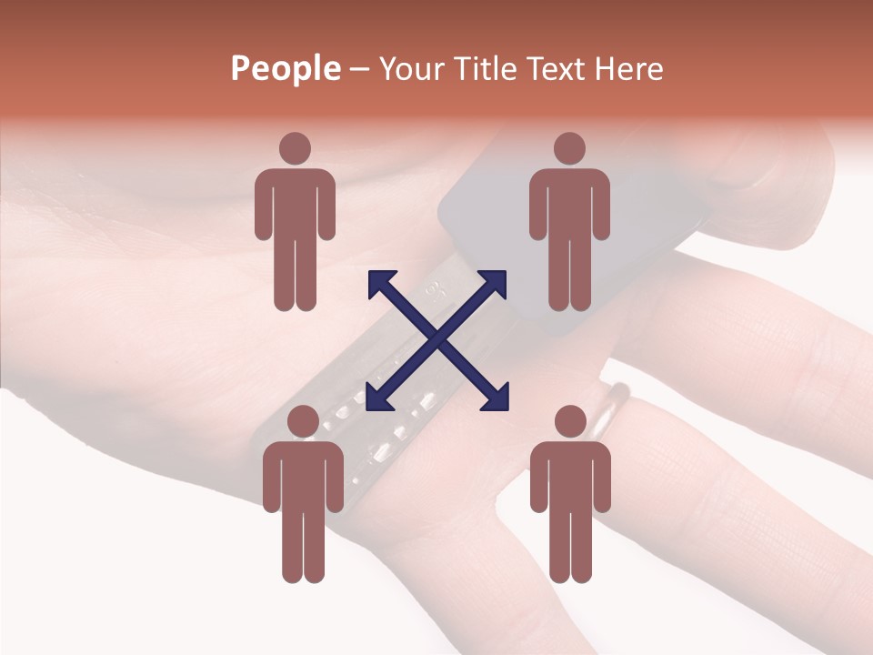 Man Success Door PowerPoint Template