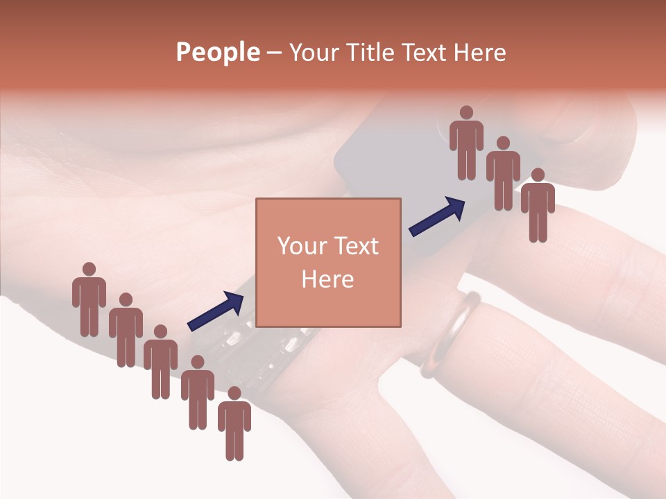 Man Success Door PowerPoint Template