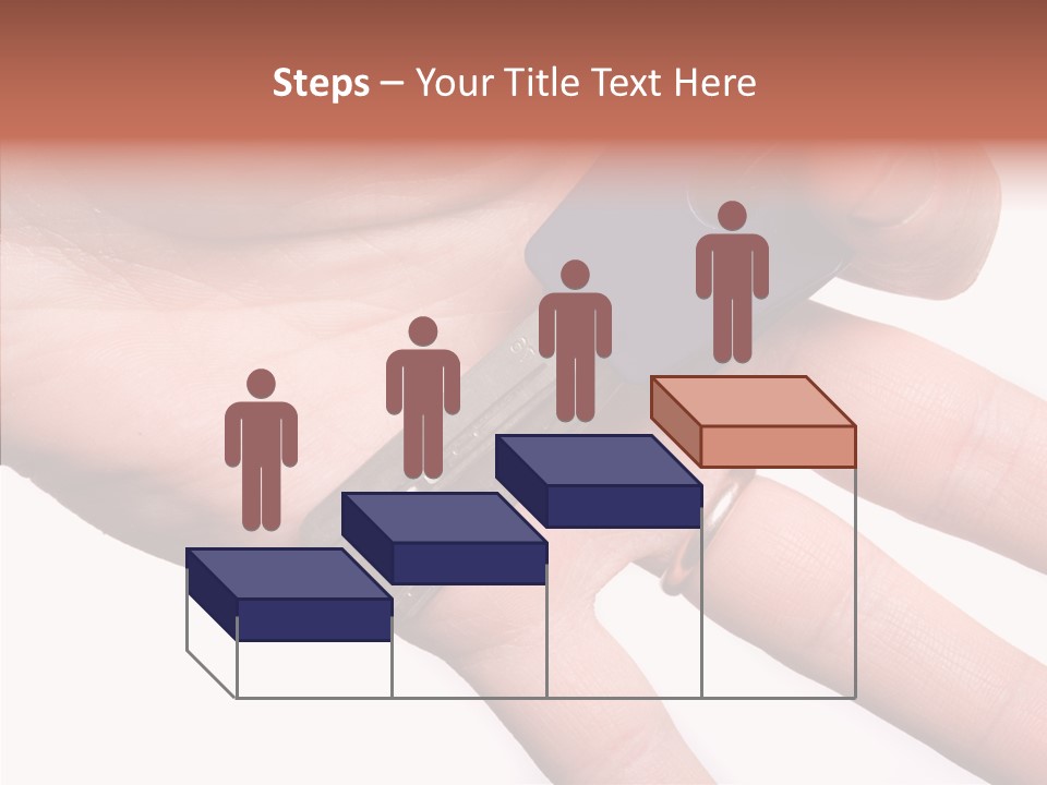 Man Success Door PowerPoint Template