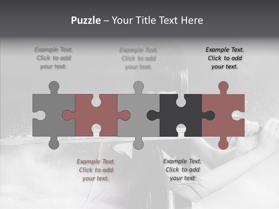 Splashes Serious Weapon PowerPoint Template