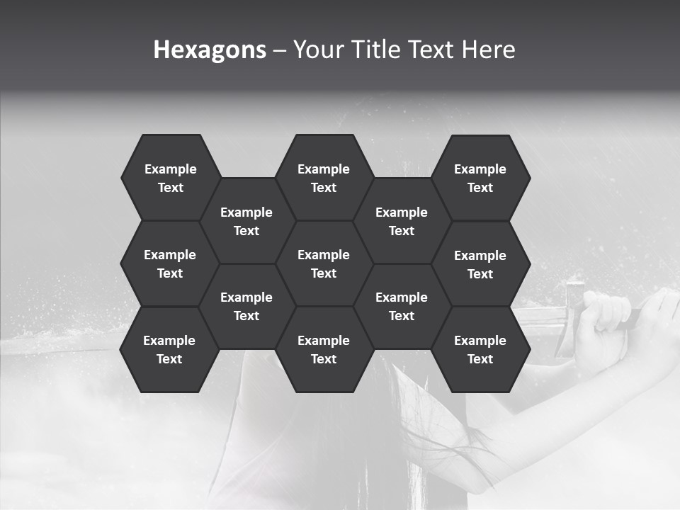 Splashes Serious Weapon PowerPoint Template