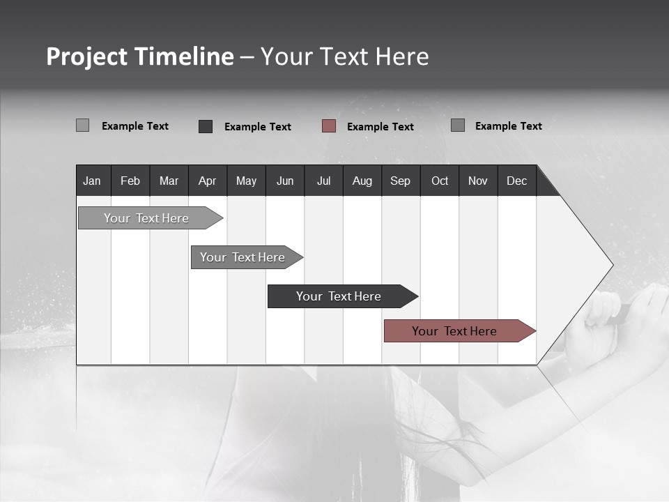 Splashes Serious Weapon PowerPoint Template