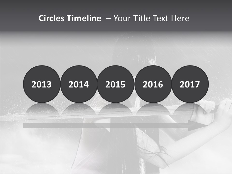 Splashes Serious Weapon PowerPoint Template