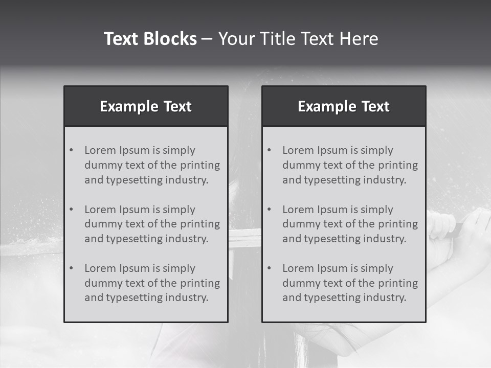 Splashes Serious Weapon PowerPoint Template