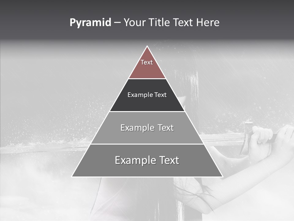 Splashes Serious Weapon PowerPoint Template