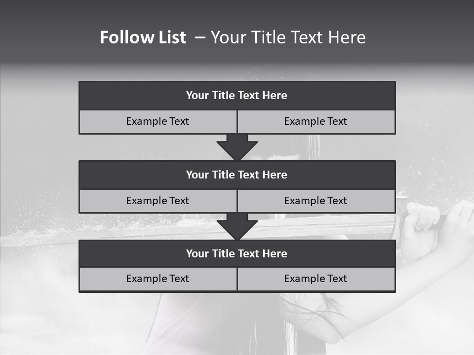 Splashes Serious Weapon PowerPoint Template