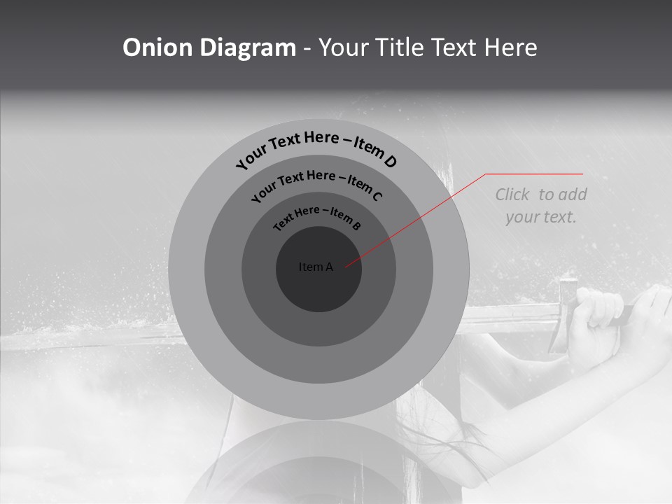 Splashes Serious Weapon PowerPoint Template