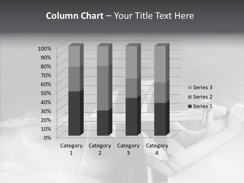 Splashes Serious Weapon PowerPoint Template