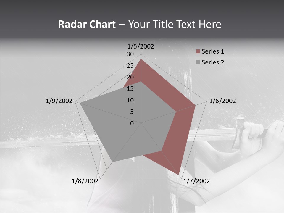 Splashes Serious Weapon PowerPoint Template
