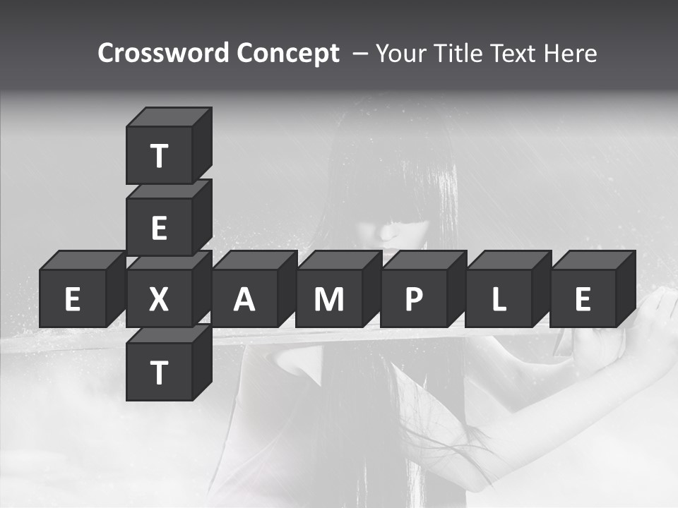 Splashes Serious Weapon PowerPoint Template