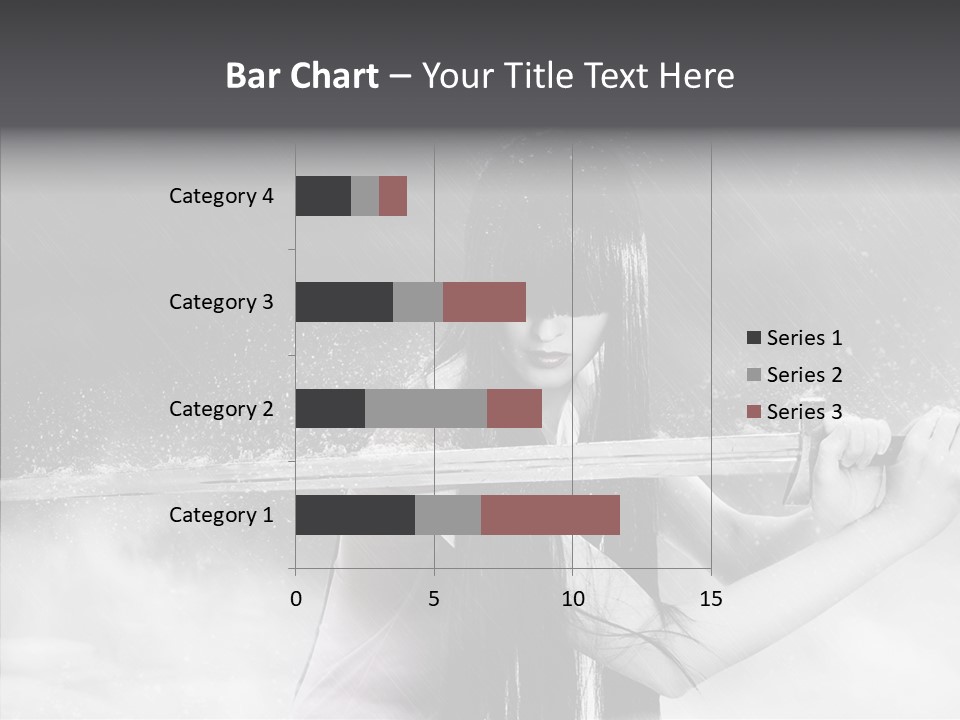 Splashes Serious Weapon PowerPoint Template