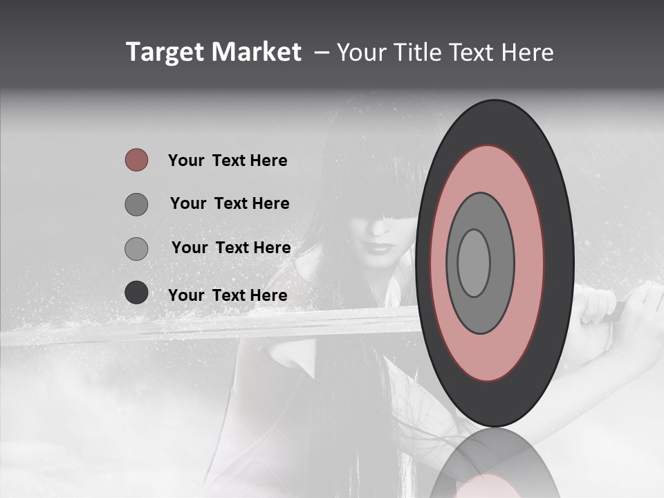 Splashes Serious Weapon PowerPoint Template