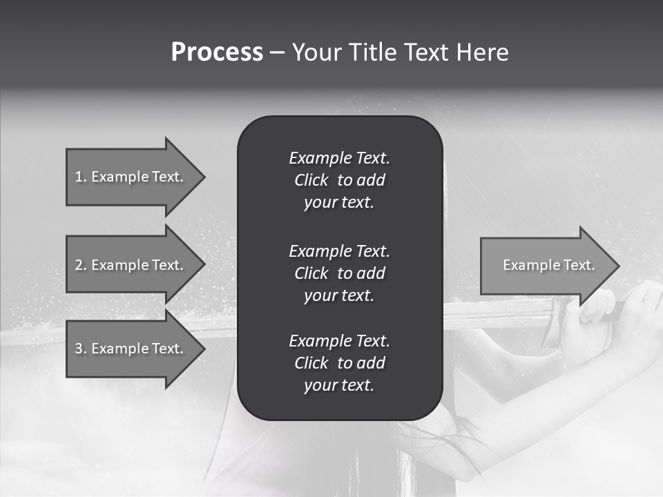 Splashes Serious Weapon PowerPoint Template