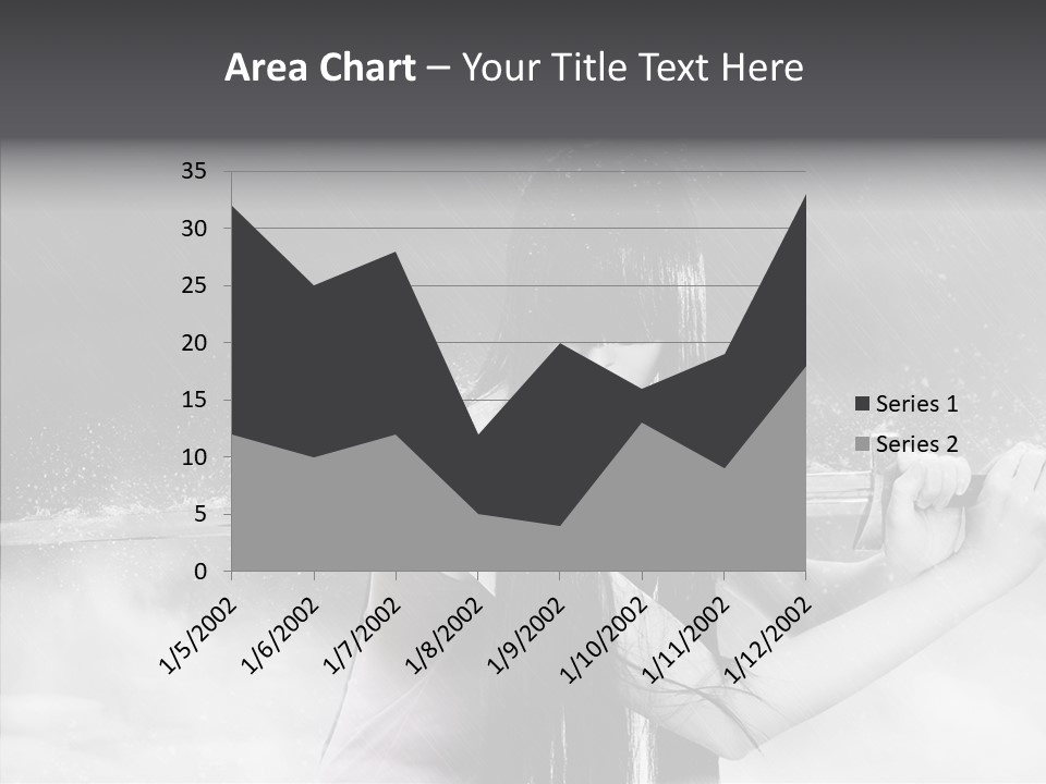 Splashes Serious Weapon PowerPoint Template